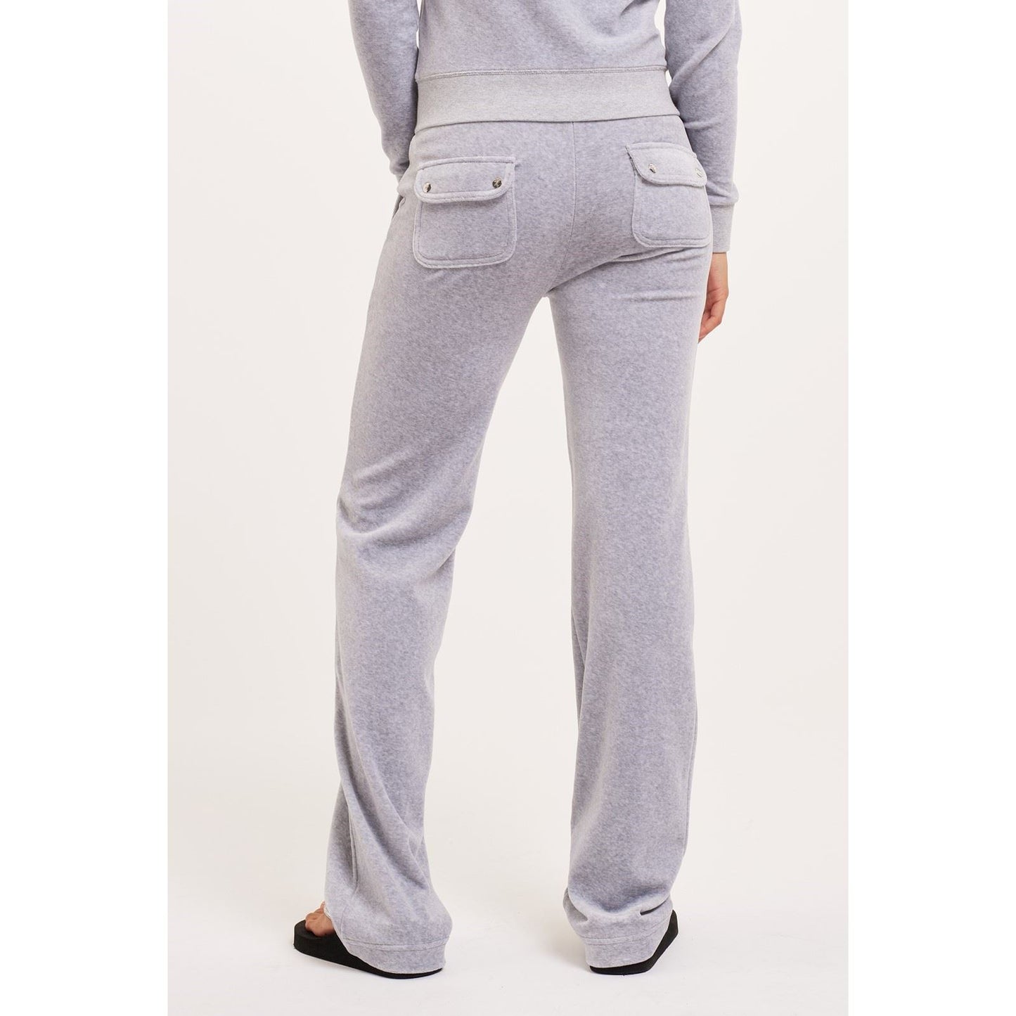 Juicy Couture Del Ray Pant Polyester Women's Silver Joggers