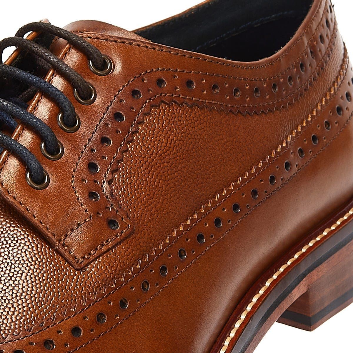 Ben Sherman - BS12502 MENS ARCHIE BROGUE TAN
