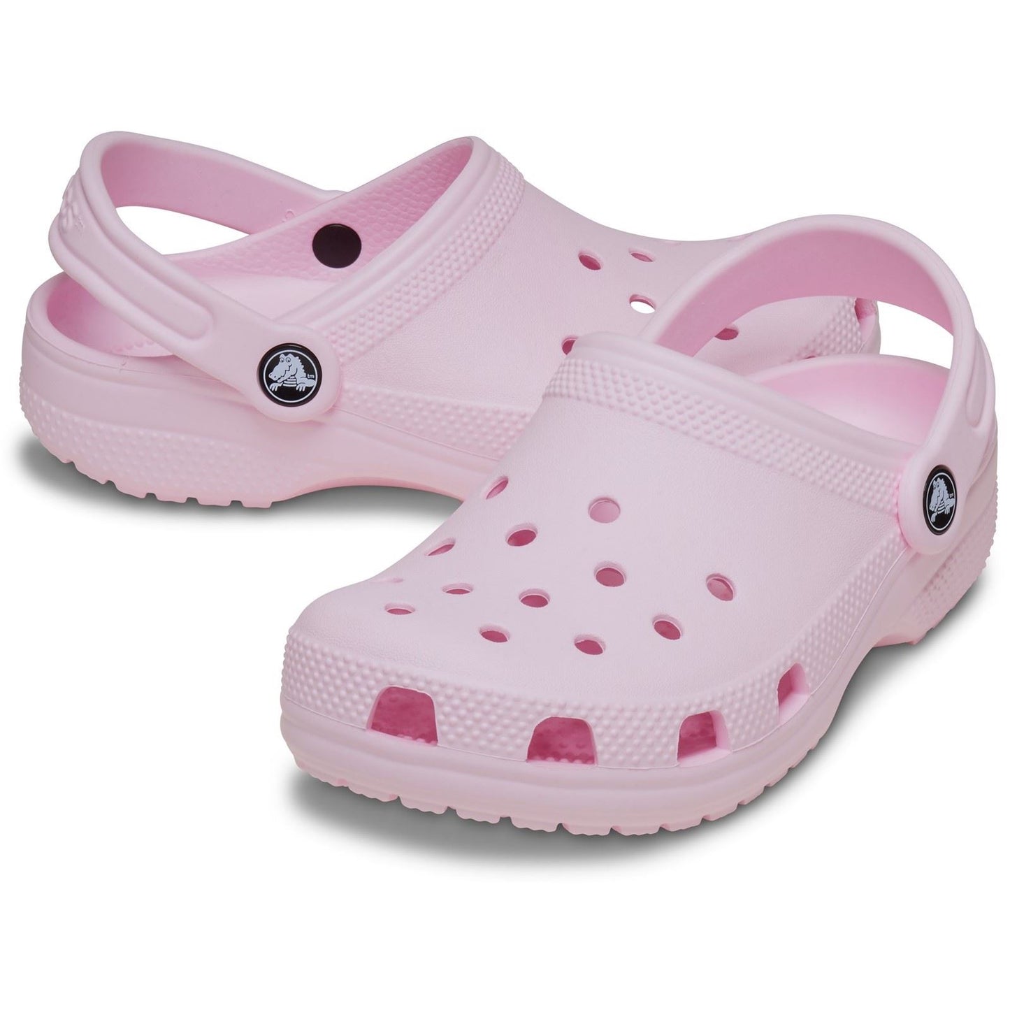 Crocs Kids' Classic Clog Thermoplastic Pink Milk Loafers