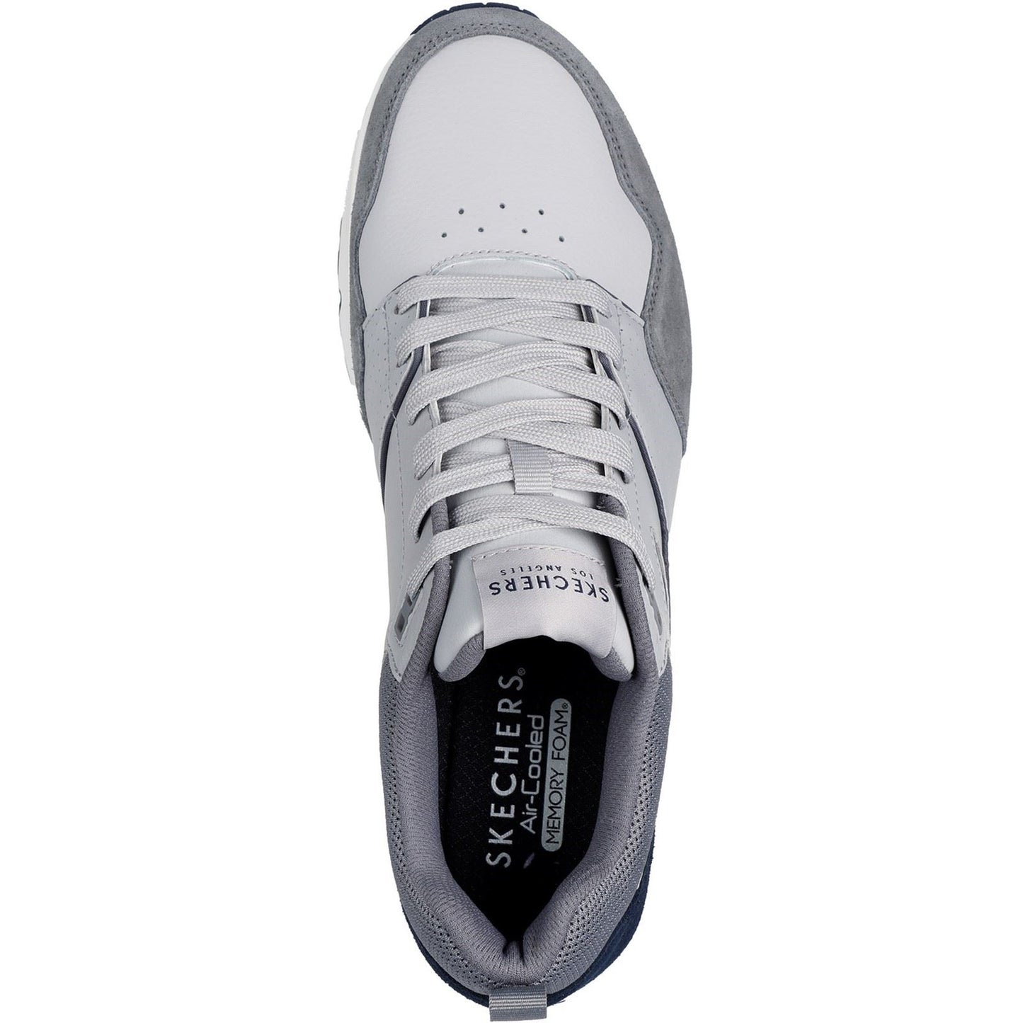 Skechers Men's Uno - Retro One Trainer in Grey