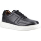 Hush Puppies Wyatt Leather Men's Black Trainers