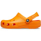 Crocs Classic Thermoplastic Orange Zing Loafers