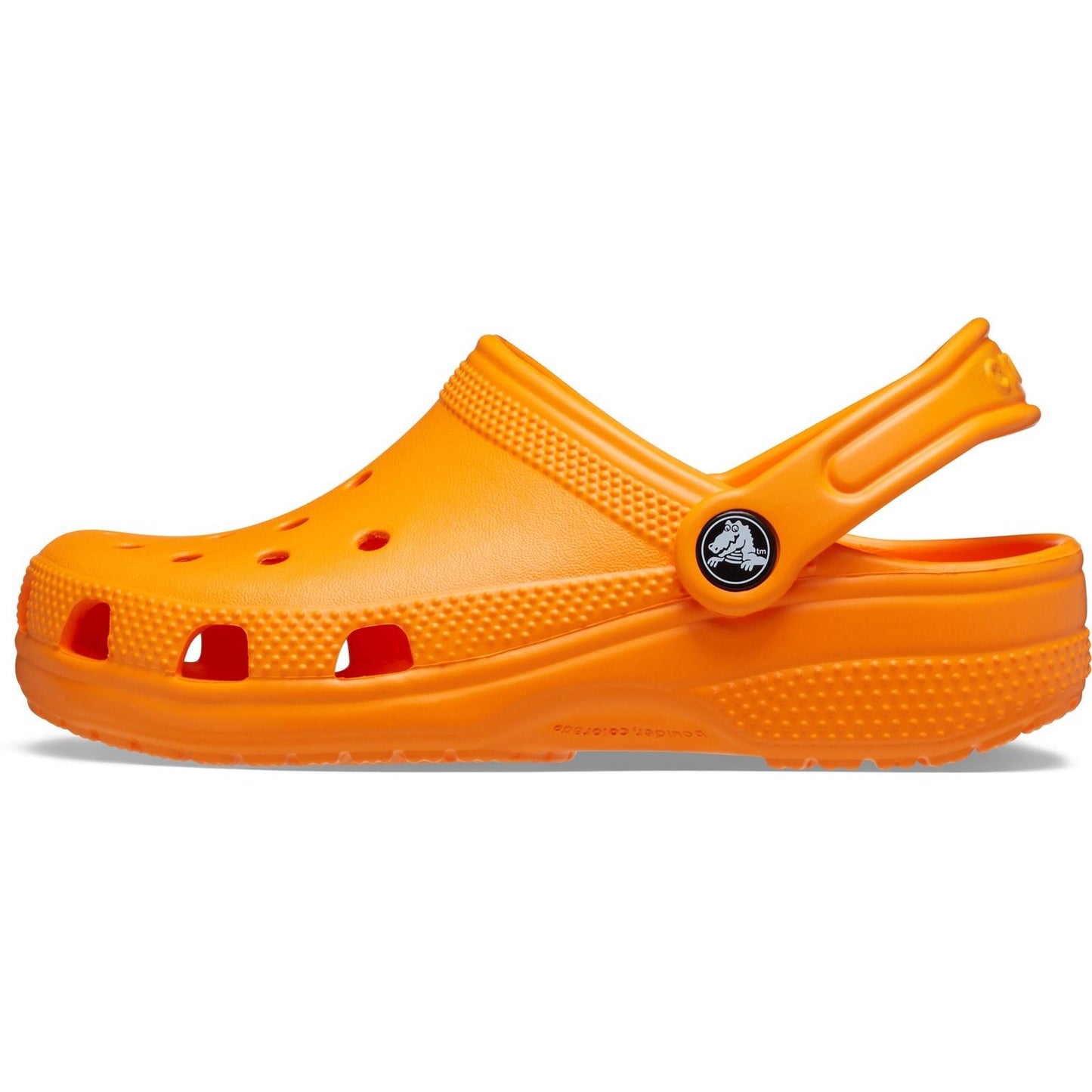 Crocs Classic Thermoplastic Orange Zing Loafers