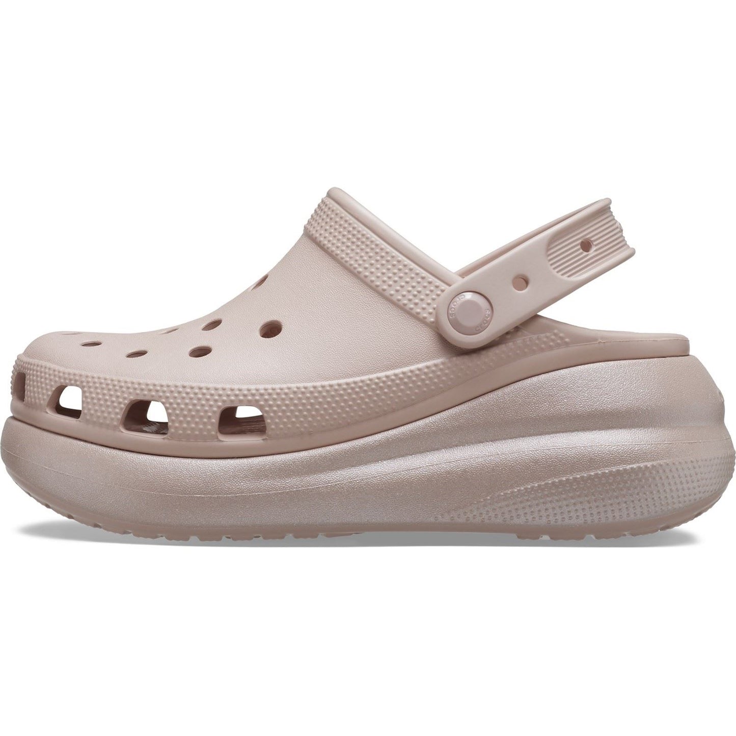 Crocs Unisex Classic Crush Clog in Pink Clay