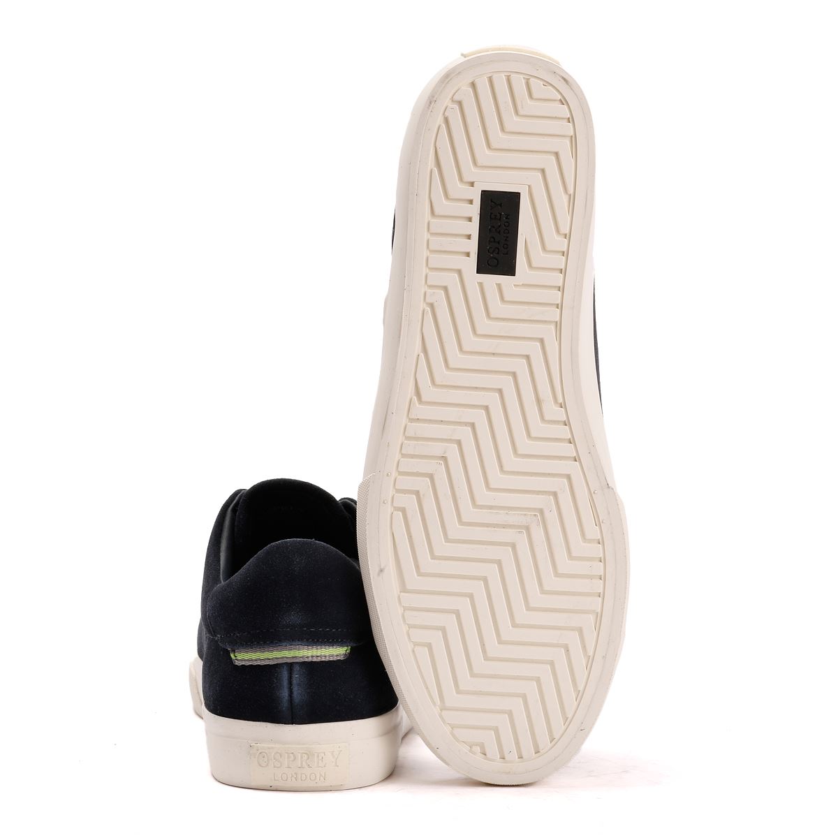 Osprey London The Vermont Suede Men's Navy Trainers