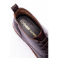 Base London Belgrave Leather Men's WASHED BROWN Ankle Boots