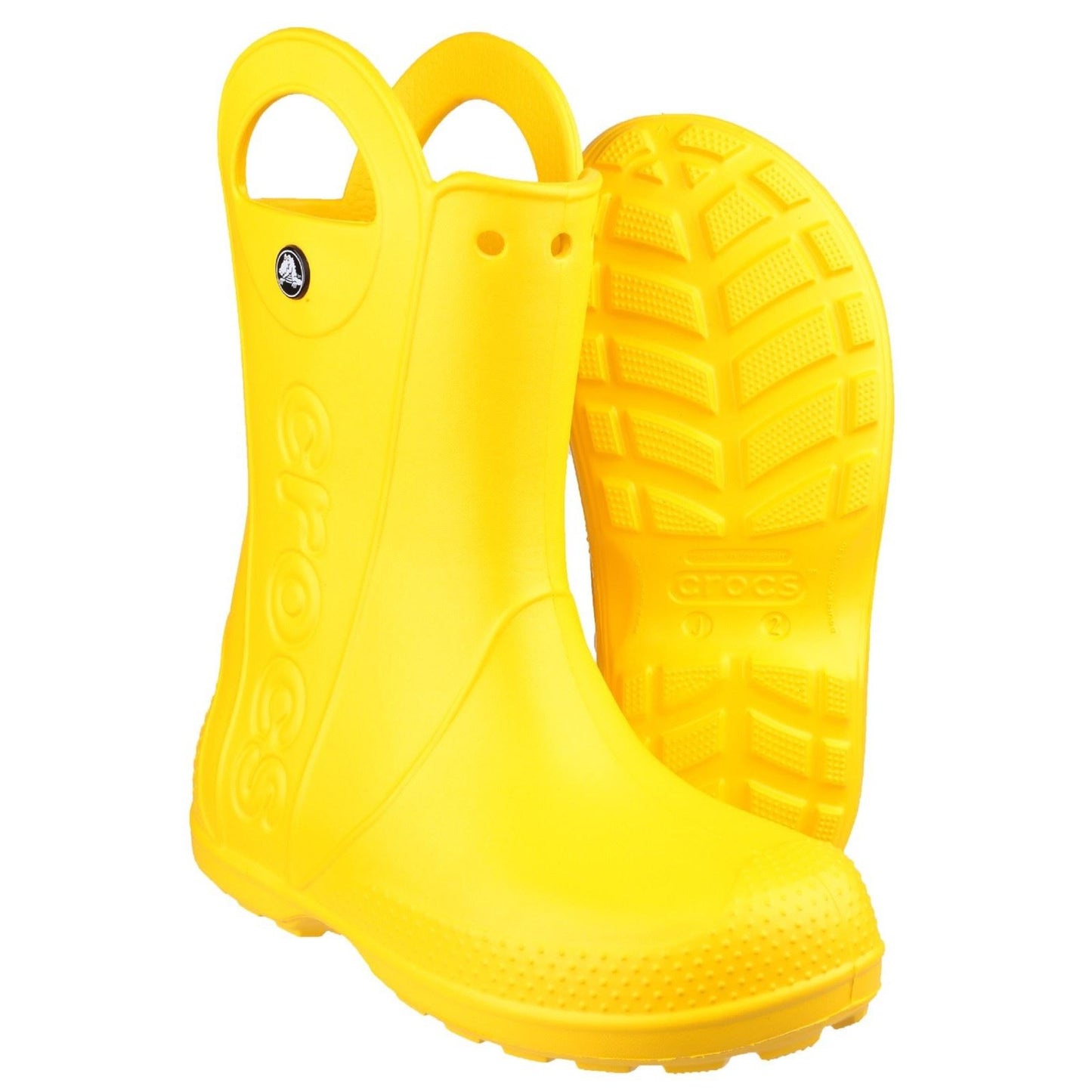 Crocs Handle It Rain Thermoplastic Yellow Wellington Boots