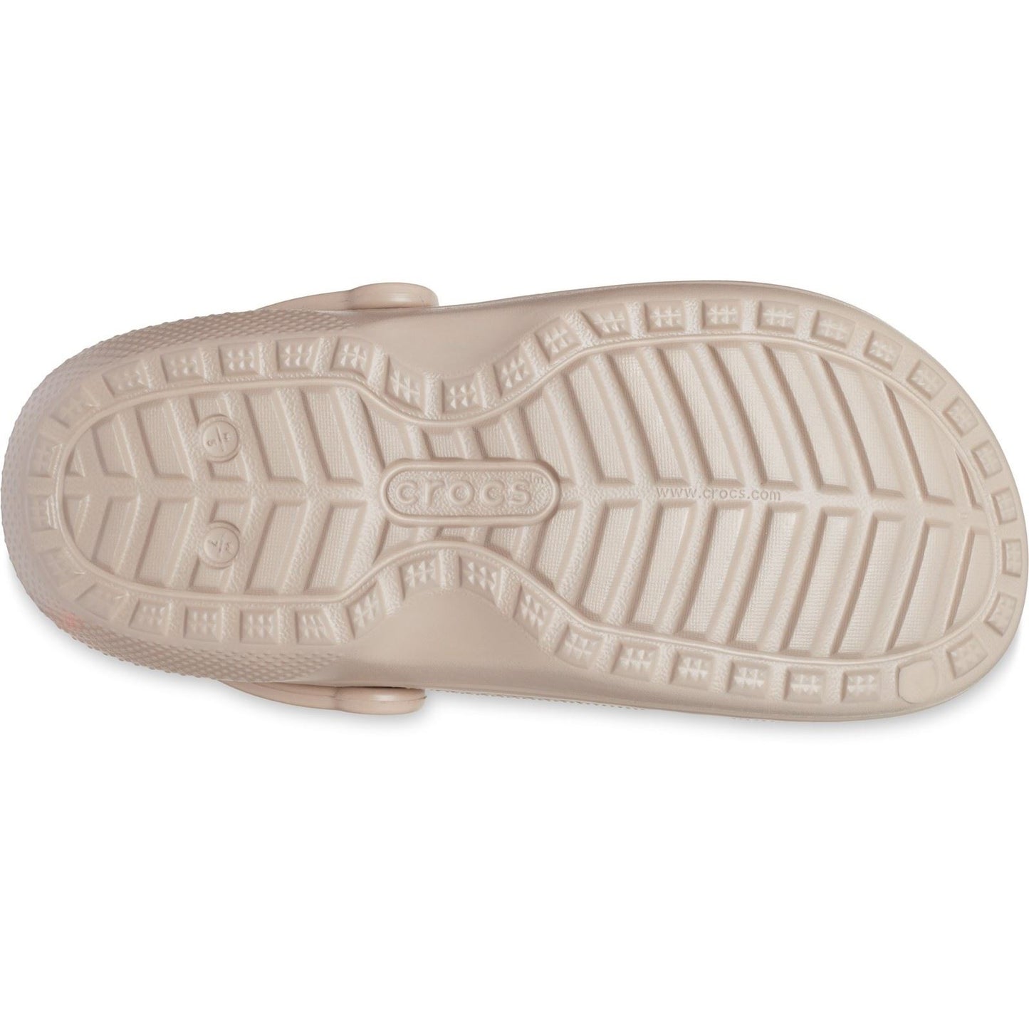 Crocs Unisex Classic Lined Clog in Mushroom/Bone