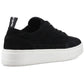 Hush Puppies Nesta Leather Women's Black Standard Trainers
