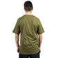 Caterpillar Trademark Logo Cotton Men's Green T-Shirt