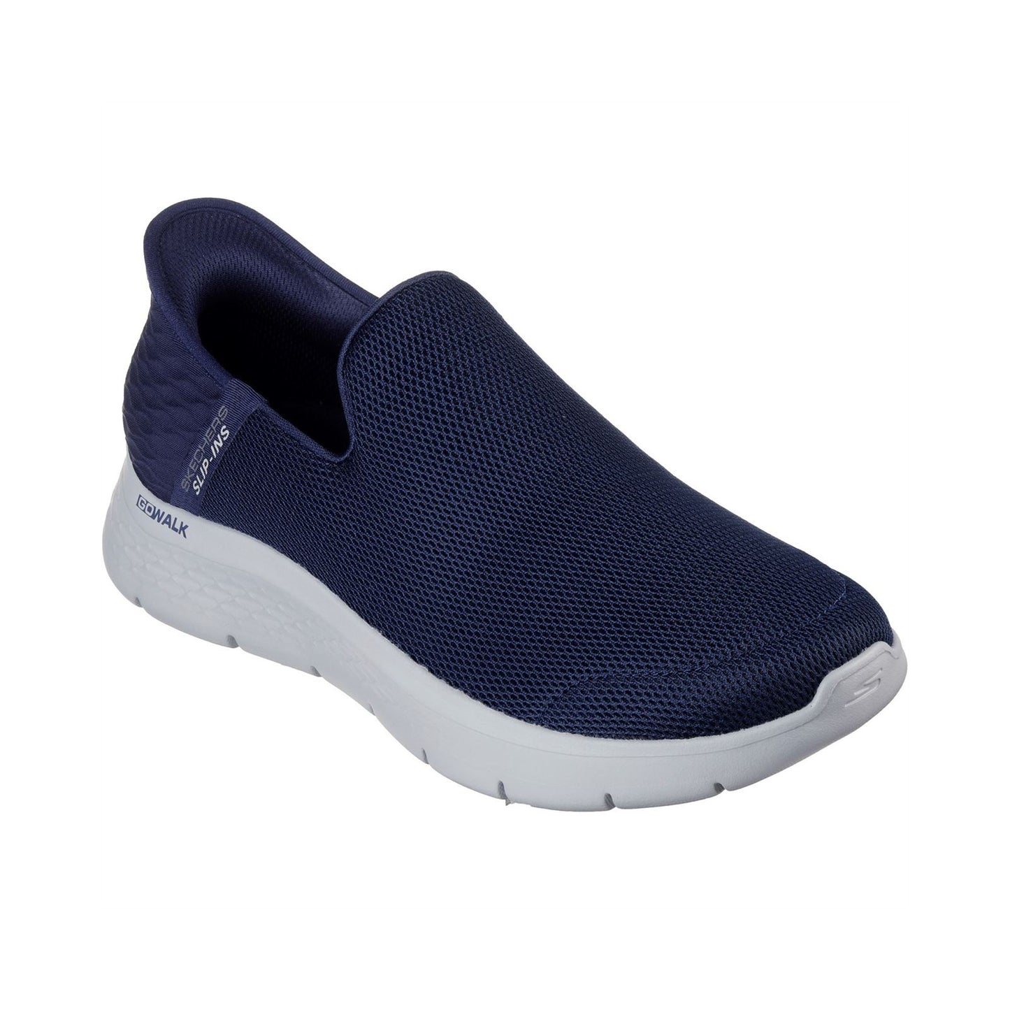 Skechers Men's Go Walk Flex No Hands Shoes in Navy