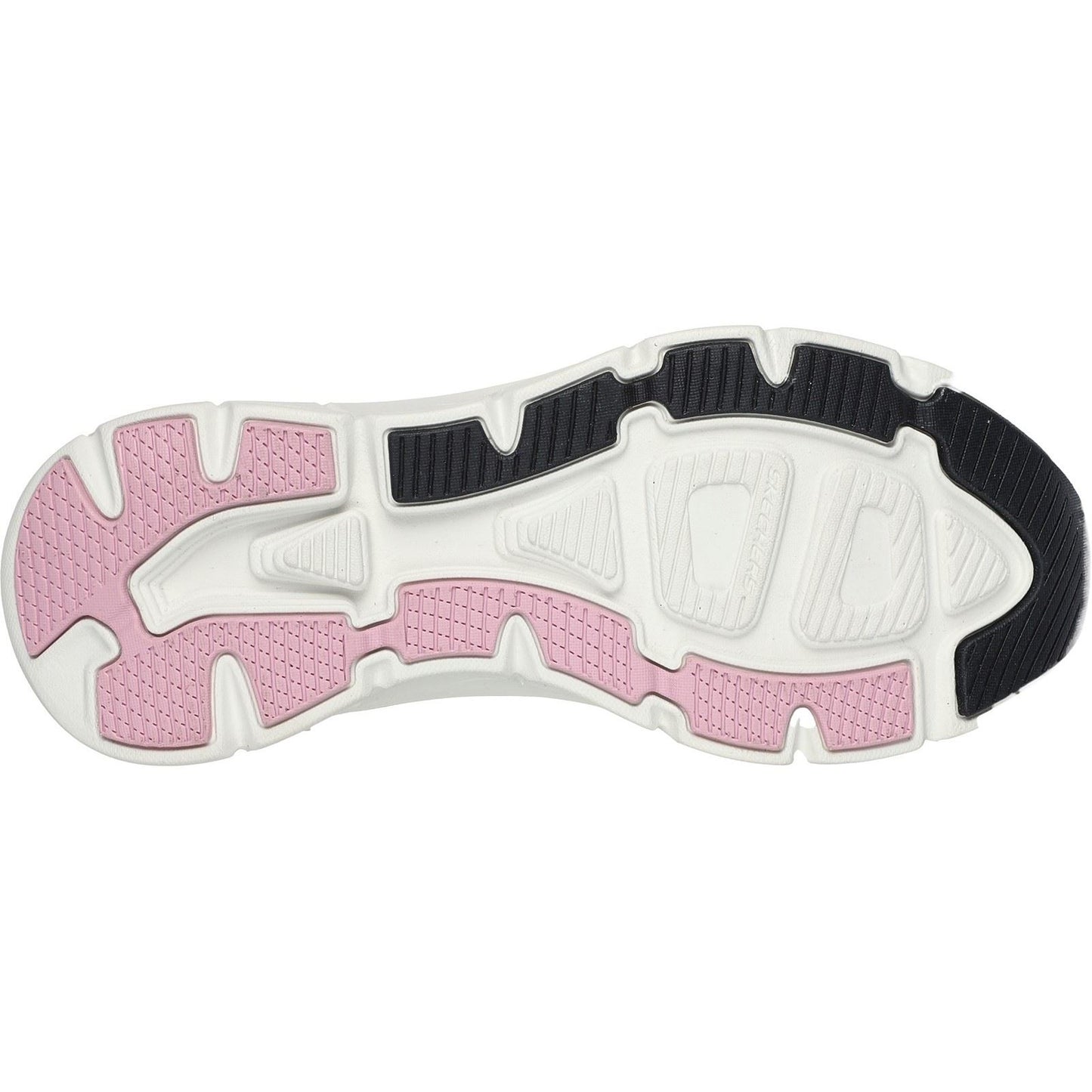 Skechers Women's D'Lux Walker 2.0 Shoes in Black/Pink