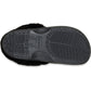 Crocs Unfurgettable Vegan Suede Polyester Women's Black Clogs