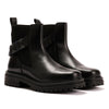 Osprey London The Guildford Chelsea Leather Women's Black Boots