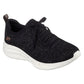 Skechers Women's Ultra Flex 3.0 - Let's Dance Shoe in Black/Rose Gold