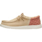 HEYDUDE Wally Funk Textile Men's Incense/Multi Loafers