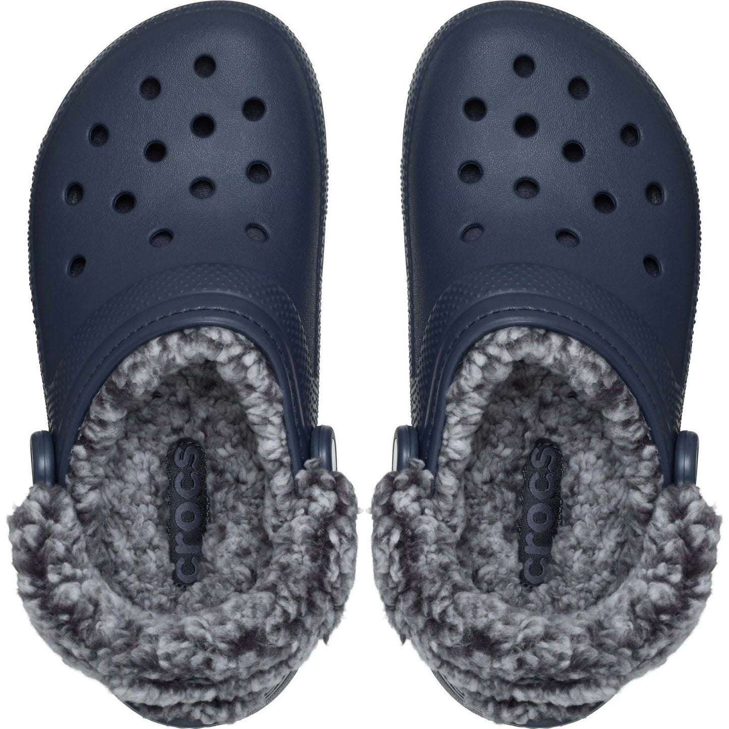 Crocs Classic Fleece Lined Thermoplastic Men's Navy Clogs