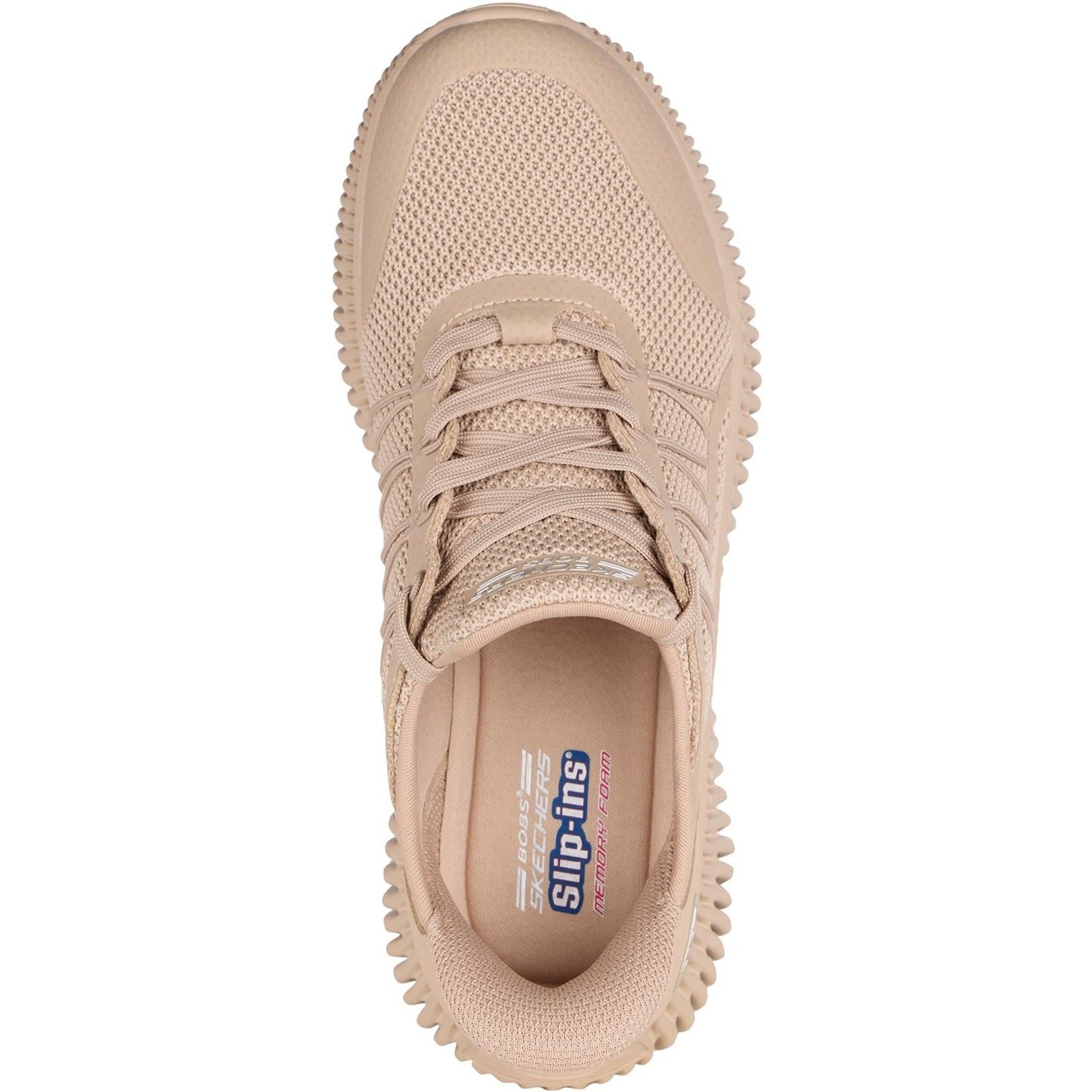 Skechers BOBS Geo Lite Divine Pace Women's Tan Trainers