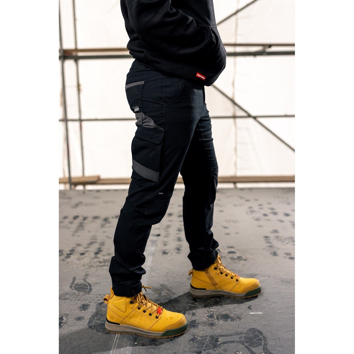 Hard Yakka Men's Raptor Active Pant in Black