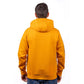 Caterpillar Men's Trademark Banner Hooded Sweatshirt in Yellow