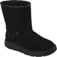 Skechers Keepsakes Cozy Mid Leather Women's Black Winter Mid Calf Boots