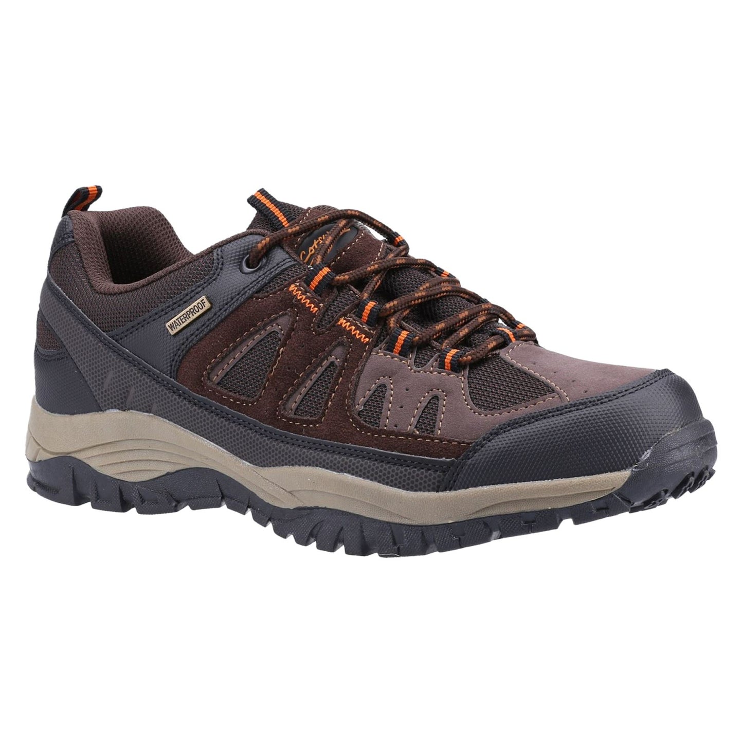 Cotswold Men's Maisemore Low Hiking Boot in Brown