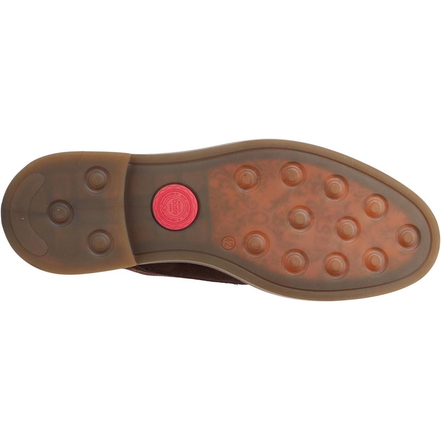 Base London Men's Mawley Derby Shoe in Burnt Brown