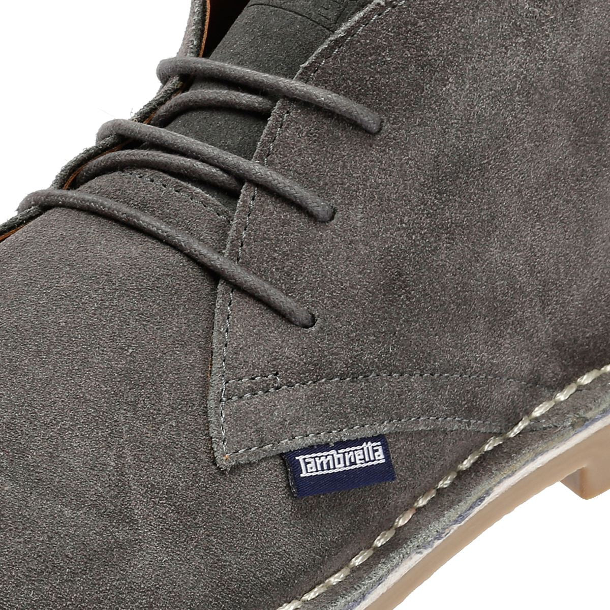 Lambretta Chiswick Suede Men's Grey Boots
