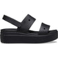 Crocs Brooklyn 4U Thermoplastic Women's Black Sandals