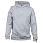 Hard Yakka Men's Embossed Pullover Hoodie in Light Grey Marle