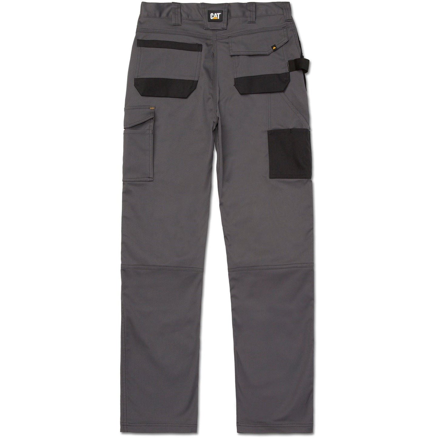 Caterpillar Essential Knee Pocket Stretch Holster Polyester Men's Grey Outdoor Trousers