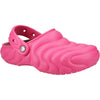 Crocs Women's Classic Lined Overpuff Clog in Dragon Fruit
