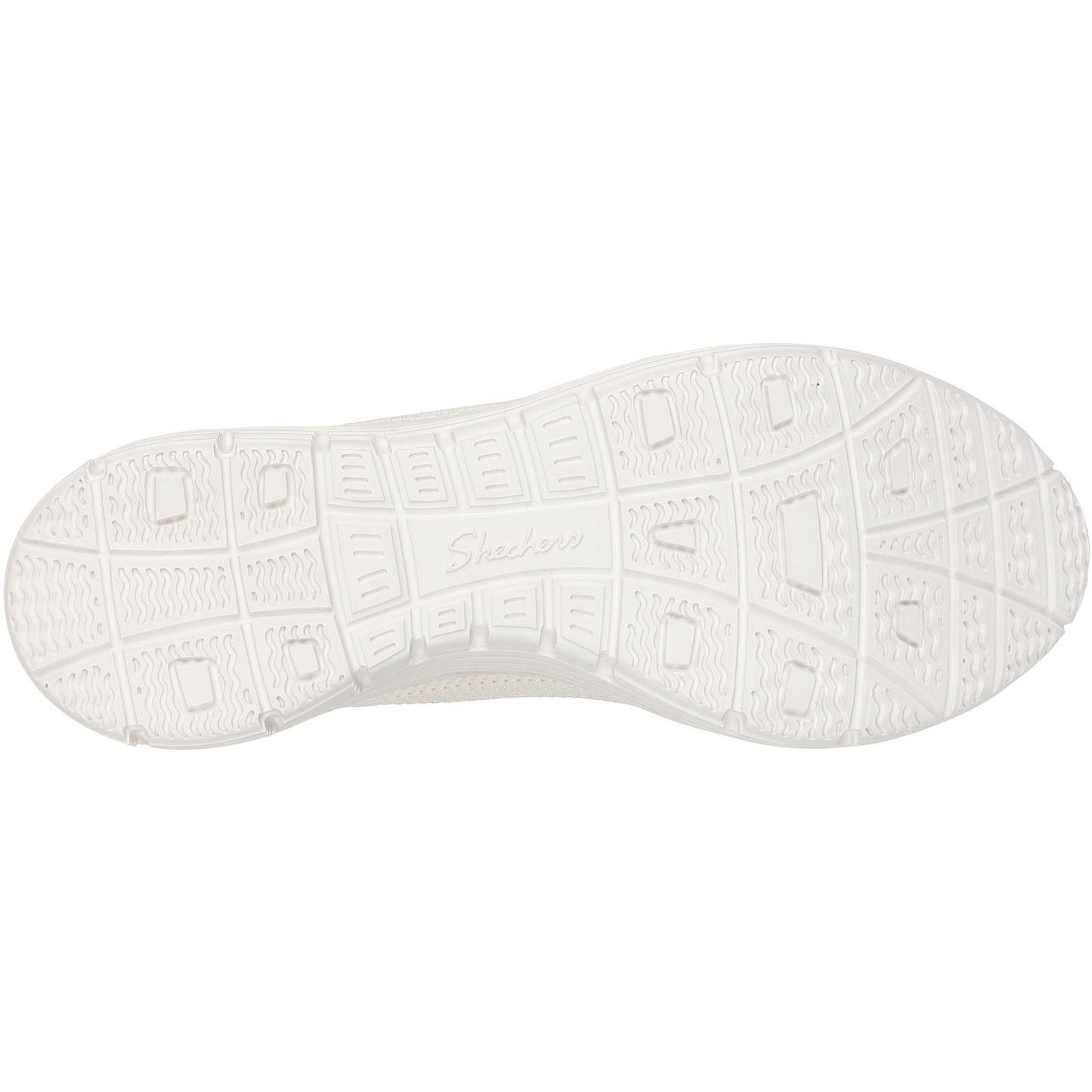 Skechers Seager Believe It Textile Women's Off White Trainers