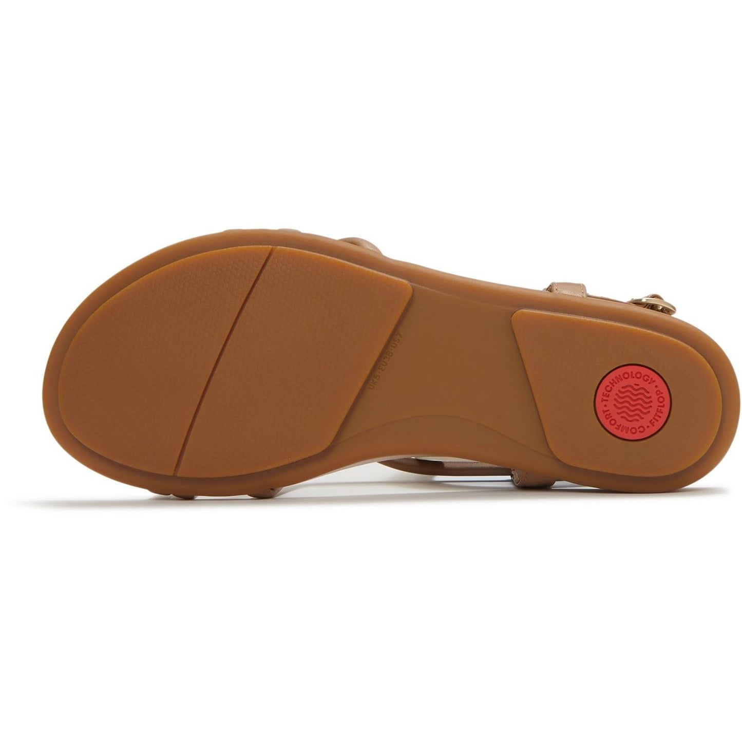 Fitflop Gracie Crystal Leather Women's Classic Tan Sandals