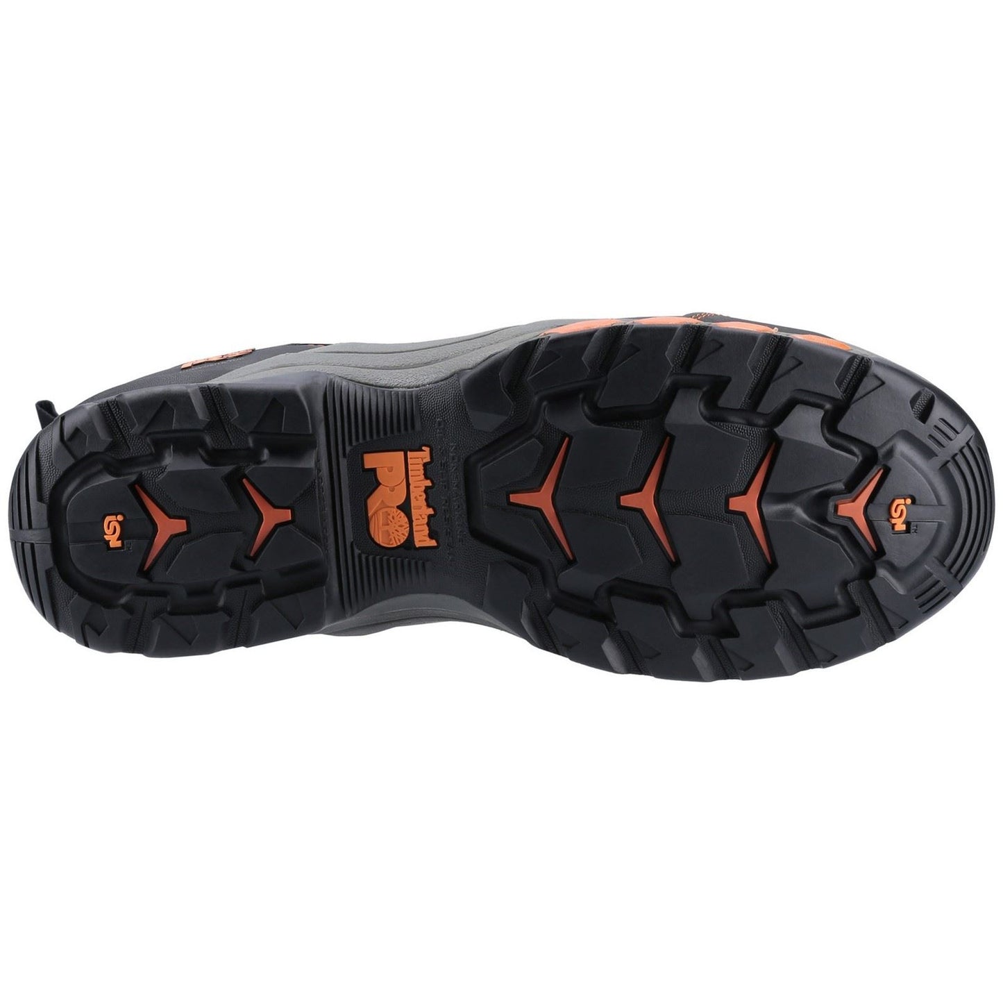 Timberland Pro Men's Hypercharge Composite Safety Toe Work Boot in Black/Orange