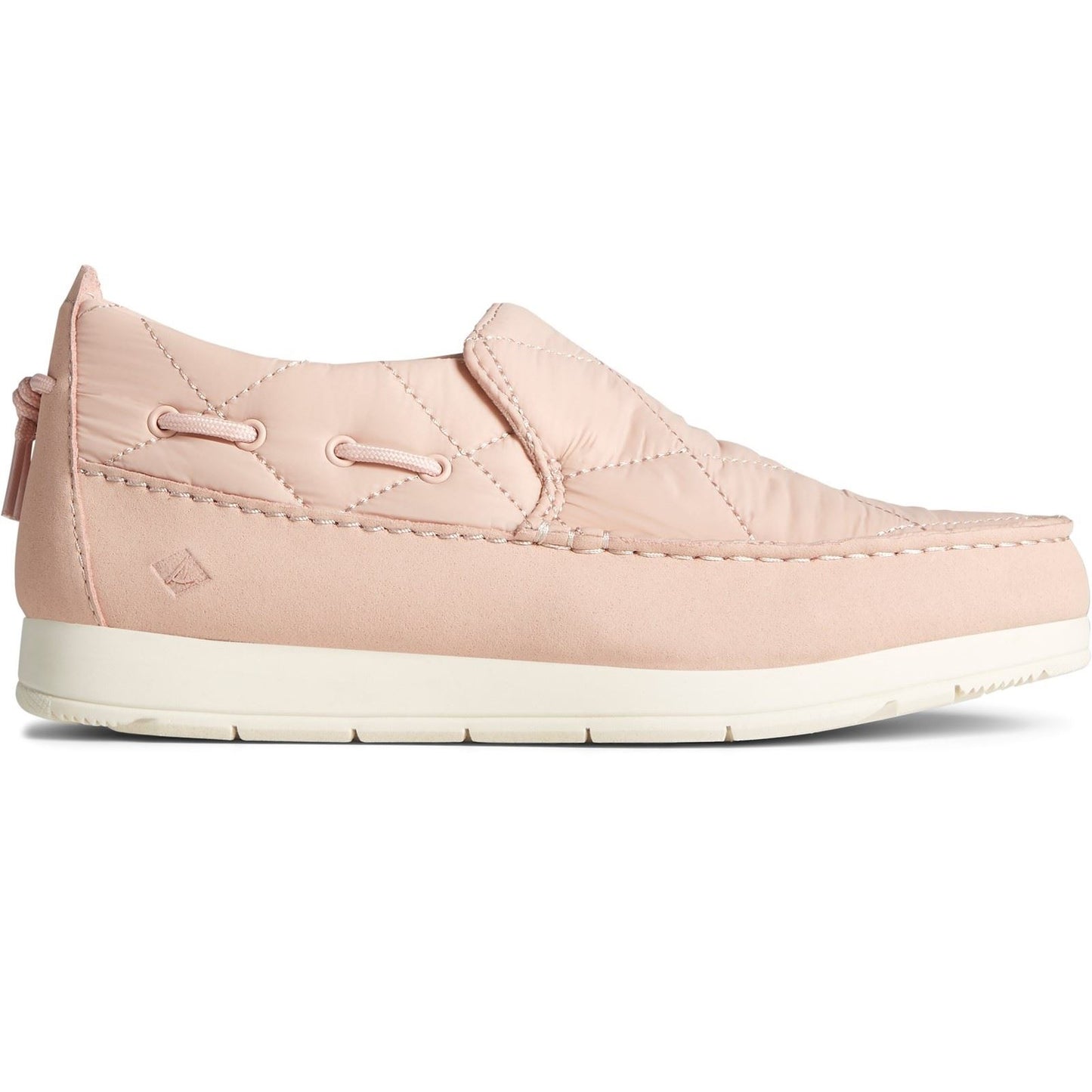 Sperry Women's Moc-Sider Nylon Slip On in Blush
