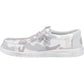 HEYDUDE Men's Wally Washed Camo Shoe in Greyscale Desert Camo