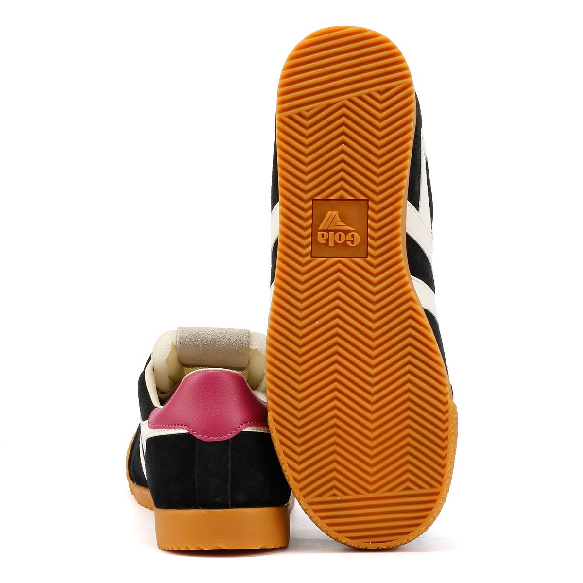 Gola - CLB538BK WOMENS ELAN BLACK/WHITE/FUCHSIA