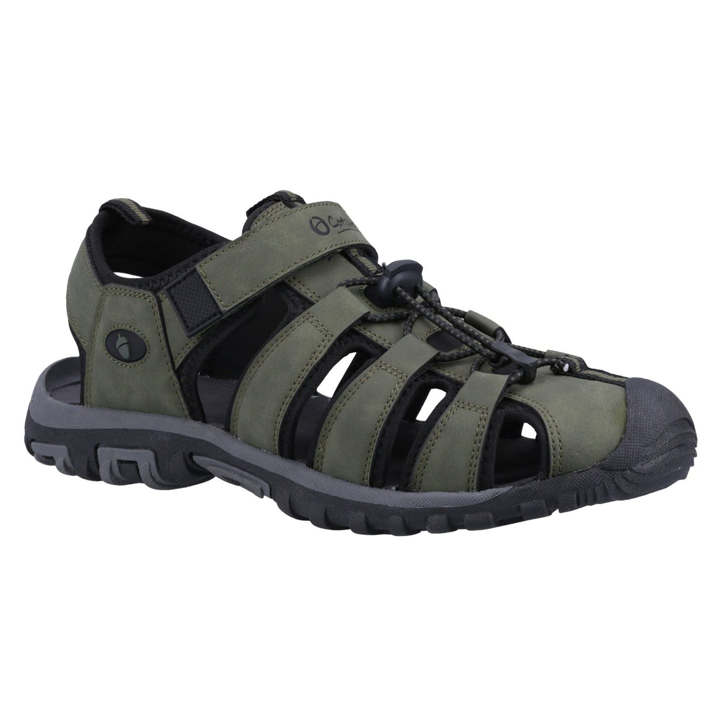 Cotswold Furze Polyurethane Men's Khaki Sandals