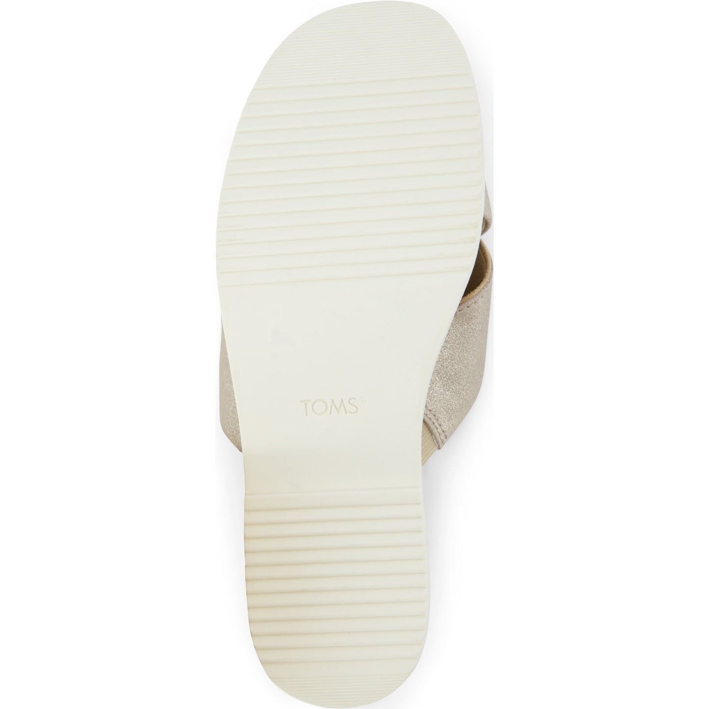 TOMS Women's Mae Crossover Sandal in Champagne