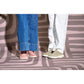 HEYDUDE Wendy COMF Suede Leather Women's Rose Pink/Whisper Pink Moccasins Shoes