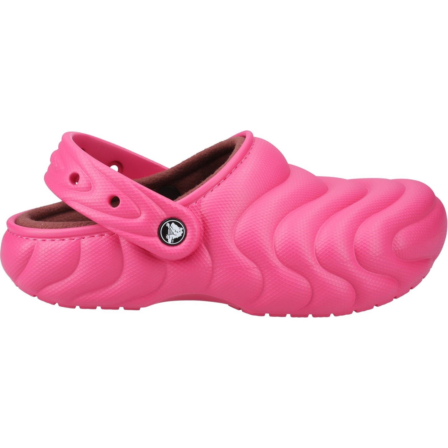 Crocs Women's Classic Lined Overpuff Clog in Dragon Fruit
