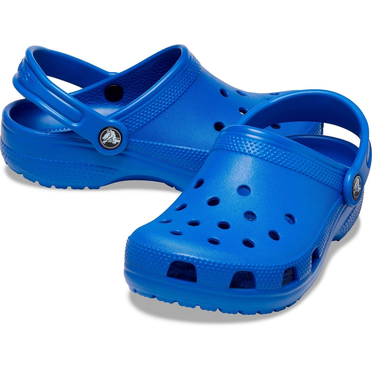 Crocs Classic Thermoplastic Blue Bolt Loafers