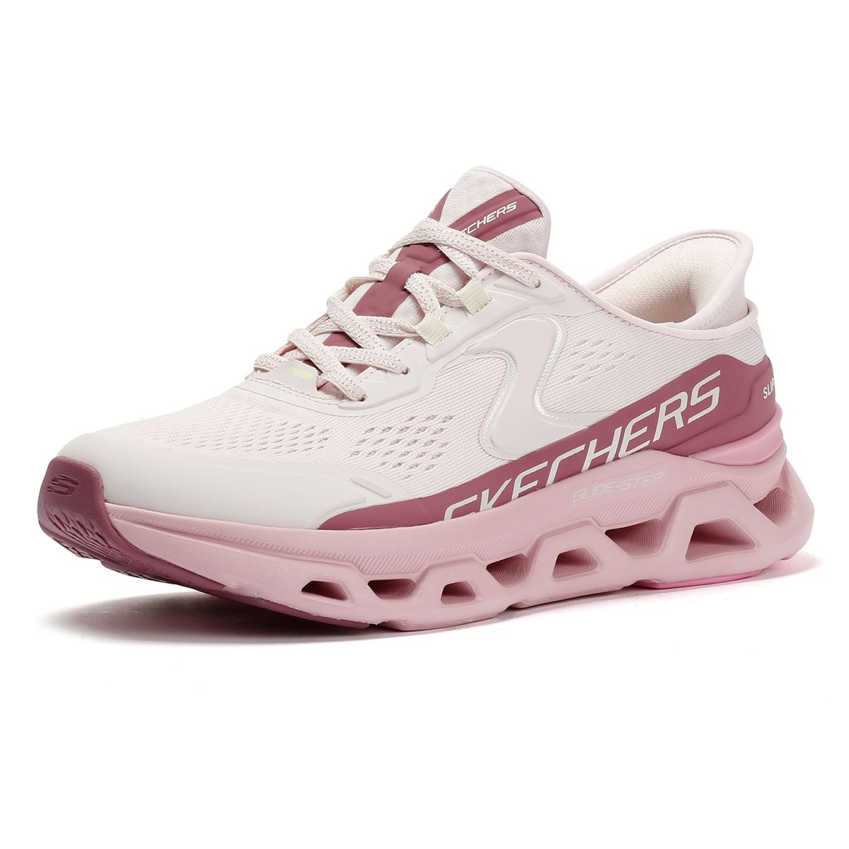 Skechers Slip-Ins Glide Step Altus Mesh Women's Pink Trainers