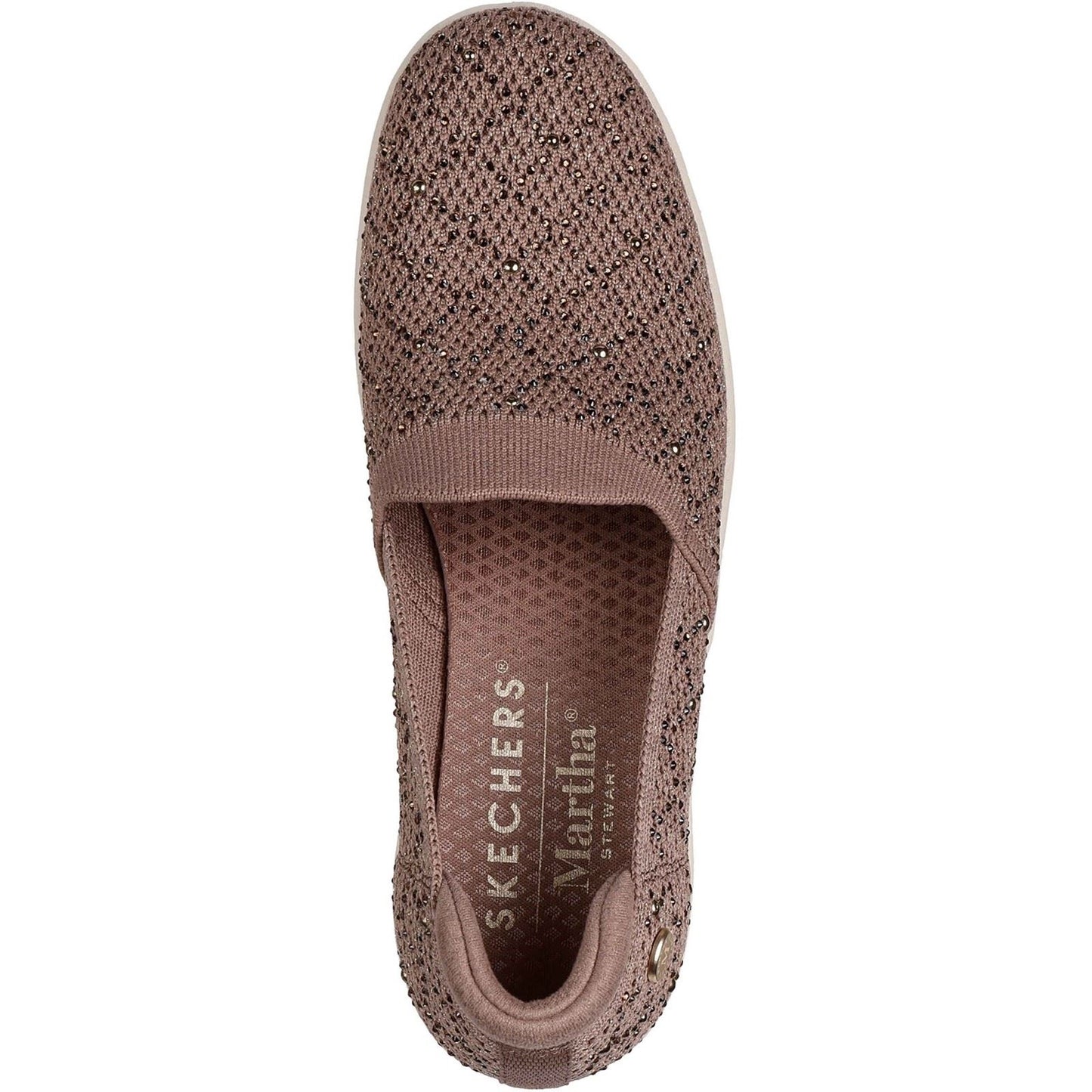 Skechers Pier-Lite My Reflection Polyester Women's Mocha Trainers