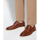 Dune Benidictus Nubuck Men's Tan Brogues Shoes