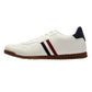Lambretta Tackle Men's White/Navy Trainers