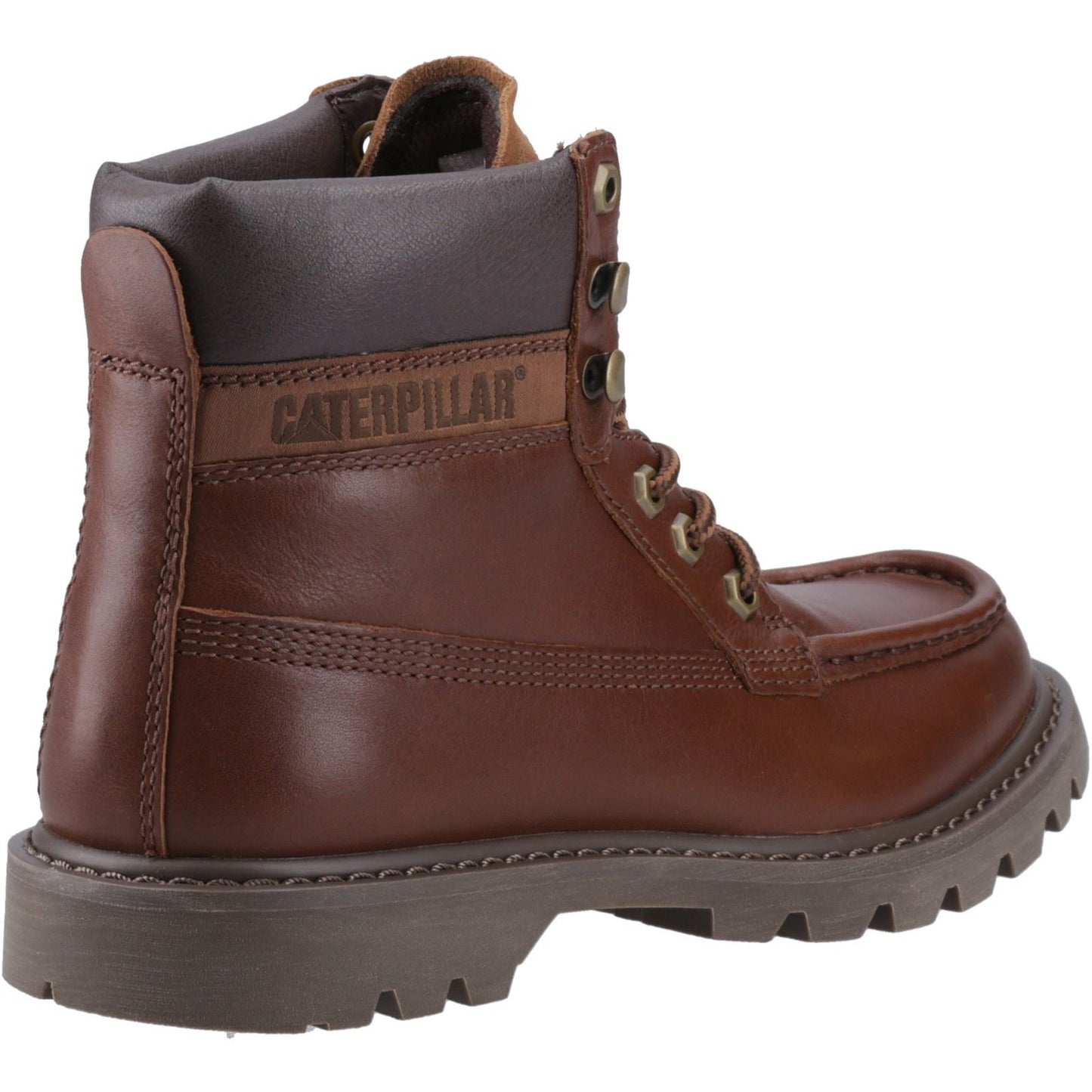 CAT Lifestyle Colorado Moc Toe Leather Men's Nuthatch Ankle Boots