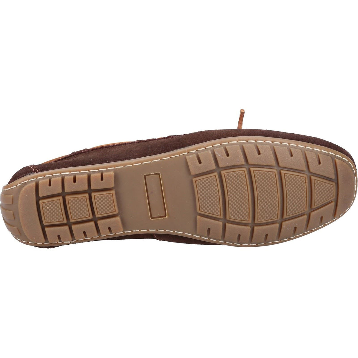 Hush Puppies Men's Reuben Boat Shoe in Brown