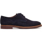 Base London Strand Lace Up Leather Men's Navy Lace-Up Shoes